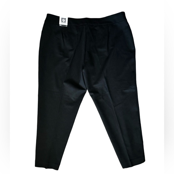 Anne Klein Pull-on SLIM ANKLE BLACK PANTS Women’s Size 3X. - Picture 2 of 11